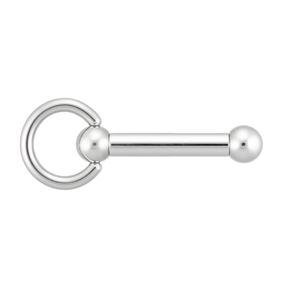 barbell piercing mit ring